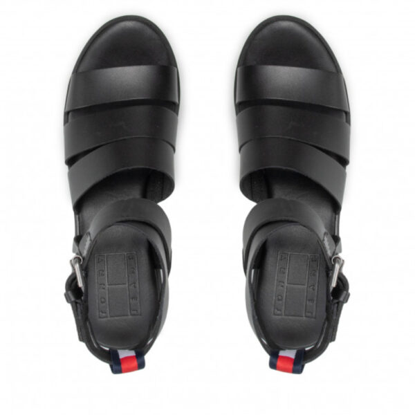 HEELED LEATHER SANDAL - Figura 2